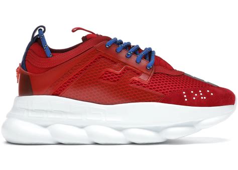 versace chain reaction white blue red|Versace chain reaction multicolor.